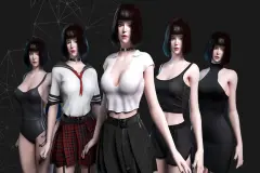 Base Girl - Various Outfits