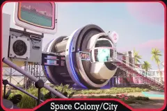 Space Colony & Sci-Fi City