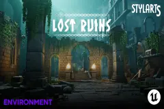 Stylized Lost Ruins (Stylizeds , Losts , Ruins , Ruined , Ancient , Remains)