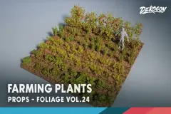 Foliage VOL.24 - Farming Plants (Low Poly)