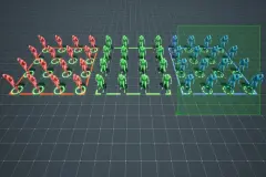 Box Selection and Unit Grouping