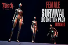 Female Survival Locomotion Pack - Unarmed