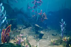 Alien Ocean Environment - Fantasy Planet