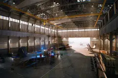 HAWKNEST An Aircraft Factory Hangar (Modular)