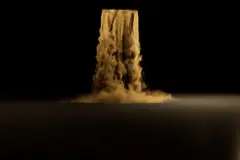 Sand Waterfall 3D VDB Pack