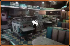 Rino's Diner Environment ( Rinos Diner American American Interior Diner USA )