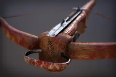 Animated Light Medieval Crossbow