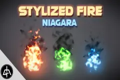 Niagara Stylized Fire Vol. 1