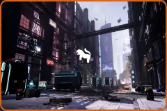 CyberPunk / Sci-Fi Environment Cyberpunk Asset Set ( CyberPunk Sci-Fi Cyber )