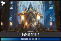 Dragon Temple (Temple, Cathedral, Temple Interior, Cathedral Interior)