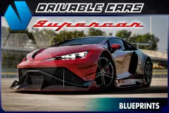 Drivable Cars: Supercar
