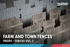 Fences VOL.2 - Farm and Town Modular