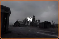 Haunted Village Environment ( Horror Abandoned Postapo Medieval Russian House )