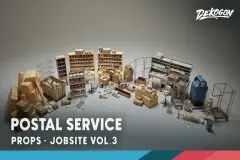Jobsite VOL.3 - Postal Service (Nanite & Low Poly)