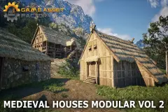 Medieval Houses Modular Vol 2