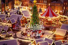 Modular Stylized Christmas Market ( Christmas Modular Environment Exterior )