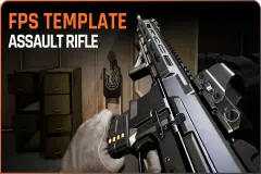 Realistic Assault Rifle FPS Template