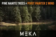 SHORT PINE TREES