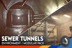 Sewer Tunnels - Modular Pack