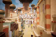 Stylized Indian City ( Stylized , City , Stylised )