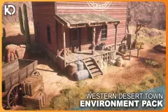Western Desert Town