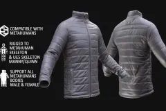 Puffer 61 - All MH Bodies & UE5 Skeletons - Rigged
