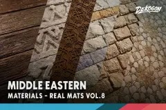 Realistic Materials Vol. 8 - Middle Eastern (30 Materials)