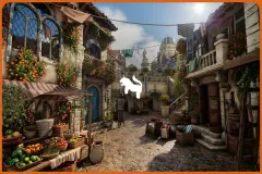 Fantasy City Street