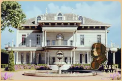 Grand Palace – Majestic Mansion and Luxurious Interior Environment