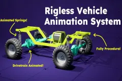 RKVA Rigless Kinematic Vehicle Animation