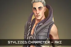 Aki - Stylized Character