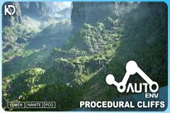 AutoEnv Procedural Rock Cliffs