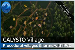 Calysto Village (Previously Massive Village) Procedural villages, farms with PCG