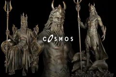 Poseidon Statues ( Poseidon Statues Statue Ancient Mythical Roman Prop 3D Art )