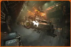 Sci-Fi Spaceship Hangar | Futuristic Industrial Dock Environment Pack