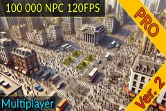 World Director NPC PRO – Massive NPC Simulation with Multiplayer & Optimization