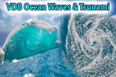 VDB Ocean Waves & Tsunami Pack