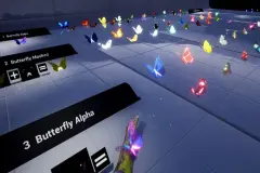 Butterfly Particles