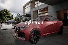 High-End Sedan Car 02 Driveable / Animated / Realistic ( Car Cars Sedan Drive )