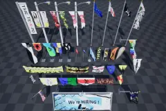 Reactive Banners and Flags 2.0