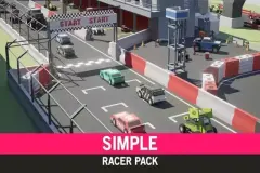 SIMPLE Racer - Cartoon Assets