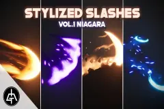 Stylized Slashes Vol.1 - Niagara