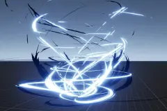 Stylized Swordslinger Skill Set (Niagara Vfx)