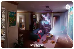 Stylized New York Gaming Room ( Interior Modular NYC Environment)