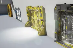 Animated SciFi Gates