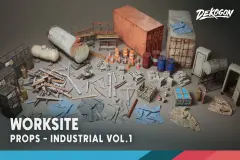 Industrial VOL.1 - Worksite (Nanite and Low Poly)