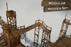 Modular Wooden Set