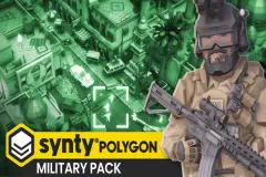 POLYGON - Military Pack - Low Poly Army and Guns for FPS, Shooters, RTS