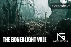 The Boneblight Vale: A Landscape of Horror