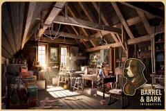 Artist’s Attic Studio Environment